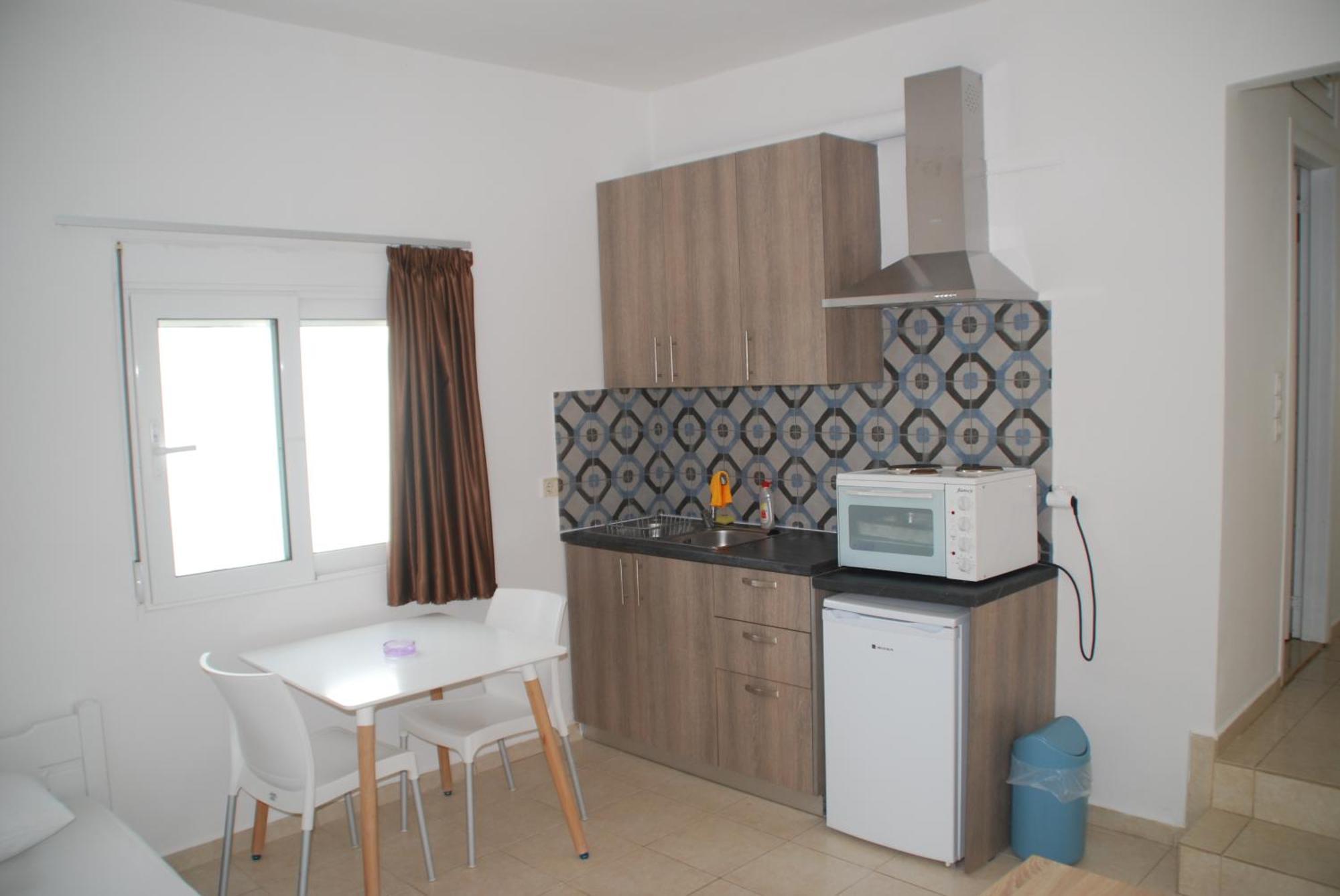 Soula Appartments Makrýgialos Exteriör bild