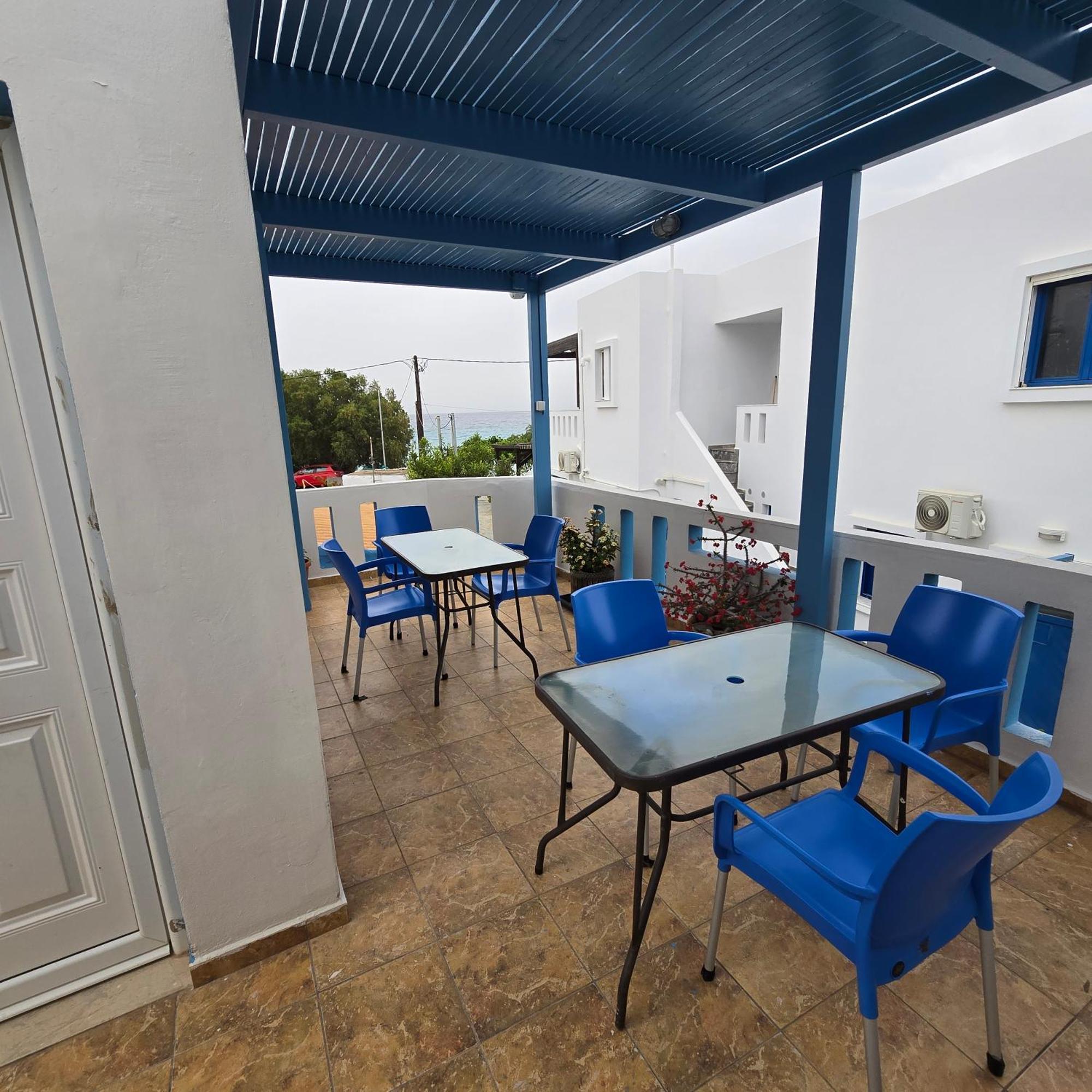 Soula Appartments Makrýgialos Rum bild